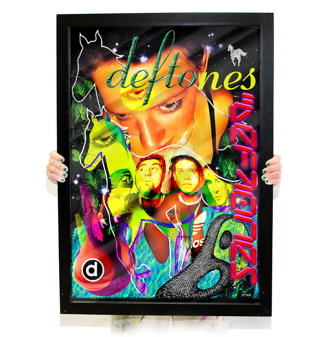 DEFTONES y2k era mashup *wall poster version* 24x36in