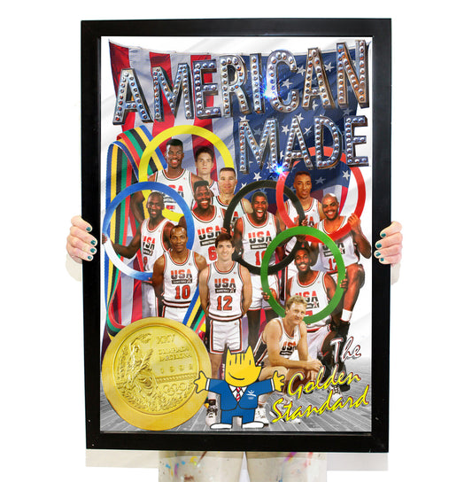 'AMERICAN MADE' Dream Team 92' Poster 24x36in