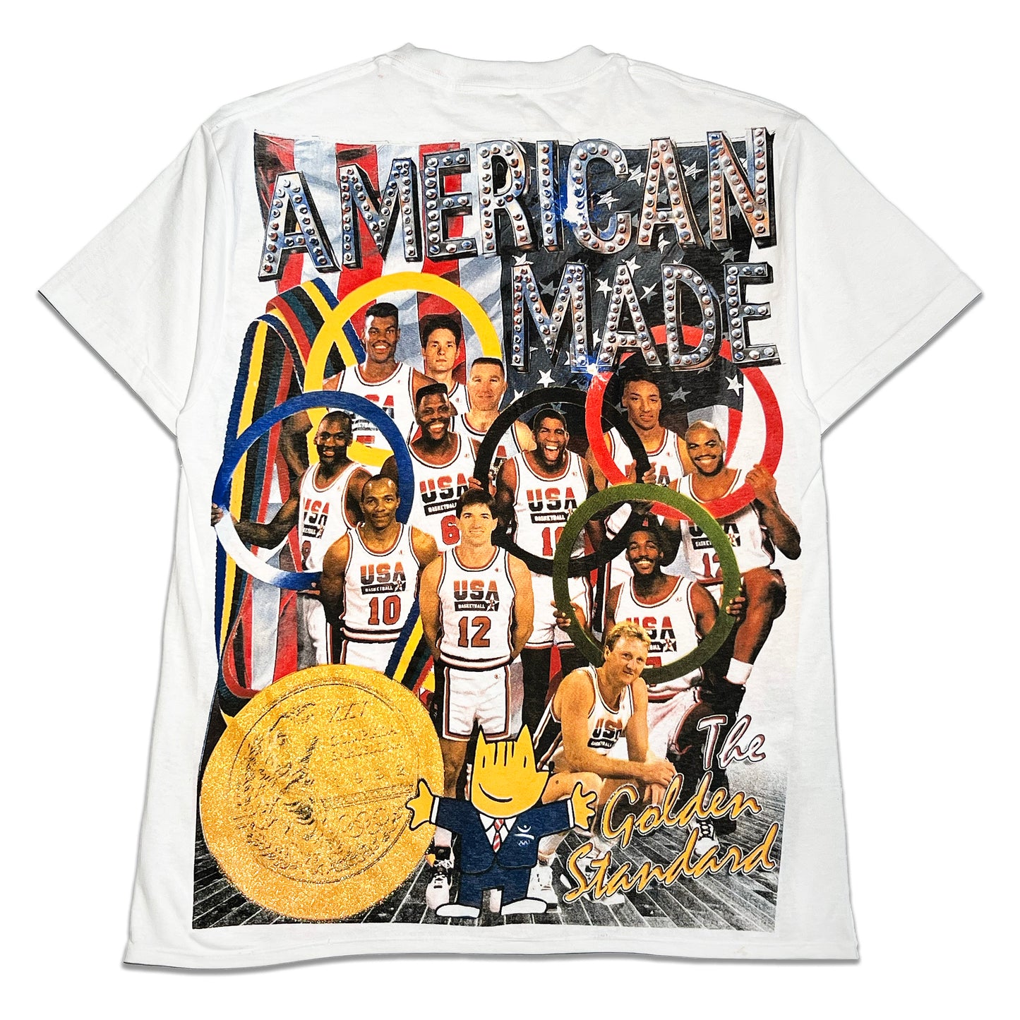 Olympic DREAM TEAM 92' Orig. fan art shirt