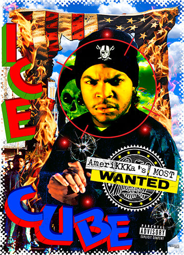 Ice Cube A.M.W Poster 24x36in