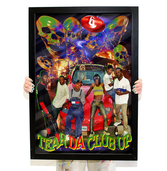 Tear Da Club Up 666MAFIA 24x36in Wall Poster